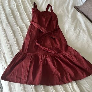 RW&Co maroon dress in size small